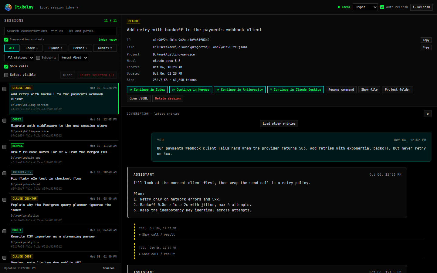 Hyper theme